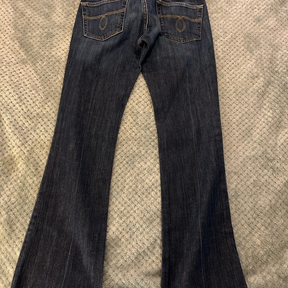 Lucky Brand Lola Boot Blue Jeans Size 2 / 26 Waist - EUC - Picture 5 of 7